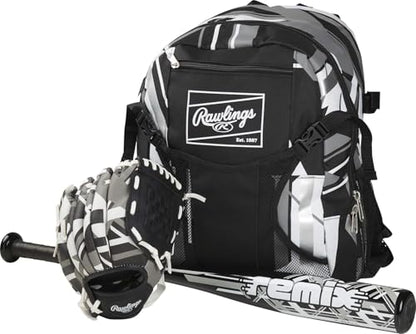 Rawlings | Remix T-Ball Bat | USA Baseball & Softball | -12 Drop | 2 1/4" Barrel | 1 Pc. Aluminum - color: Black