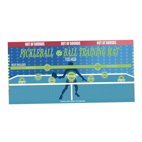 Pickleball Dink Pad for Wall Pickleball Practice Rebounder Enhance Pickleball Skill Official Dink Pad for Room Exercise Yard