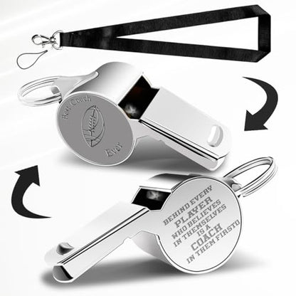 Volleyball Football Rugby Basketball Coach Gifts Soccer Coach Whistle Gifts - color: Football