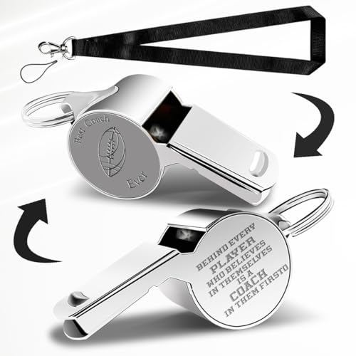 Volleyball Football Rugby Basketball Coach Gifts Soccer Coach Whistle Gifts - color: Football
