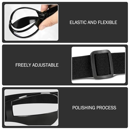 Dribbling Goggles Basketball Ball Handling Skills Basketball Glasses with Case Adjustable Strap Flexible Sports Training Equipment Goggles