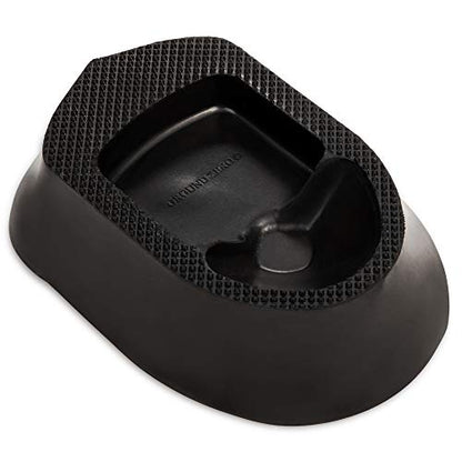 Champion Sports 1" Ground Zero® Kickoff Tee – Official NFL® Football Kicking Tee for Accurate Kickoffs & Field Goals, Textured Top for Secure Ball Grip, Black