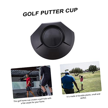 3pcs Golf Practice Disc Portable Putting Aid for Use Lightweight Training Device for All Ages for Home Office and Travel