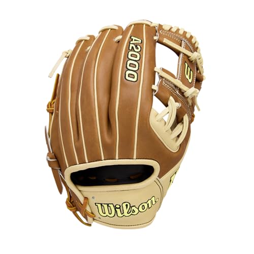 Wilson 2026 A2000® Classic 1975 11.75" Infield Baseball Glove - Right Hand Throw, Saddle Tan/Blonde
