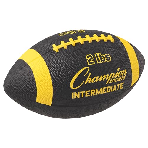 Champion Sports Weighted Football - color: colors may vary, size: Intermediate Size