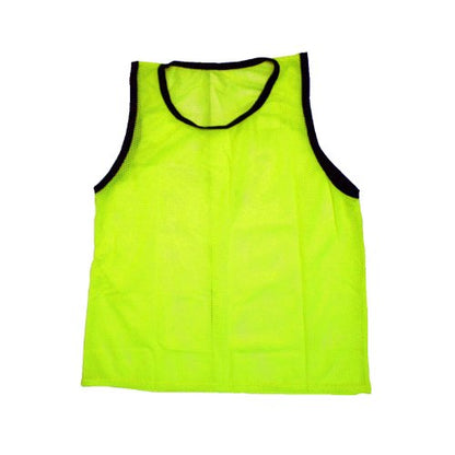 BlueDot Trading Adult & Youth Scrimmage Training Vests for Soccer, Basketball & More – Available in 1, 6, 12, 24 Packs - color: Yellow, style: Youth 1 Pack