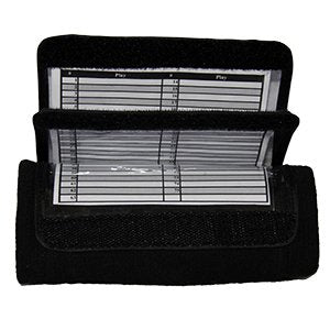 TAG Adult Quarterback Wrist Band - Five Window - Window Size 5" x 3" - Wrist Band Size 6" x 4" - Football Play Coach Playbook Arm Wristband