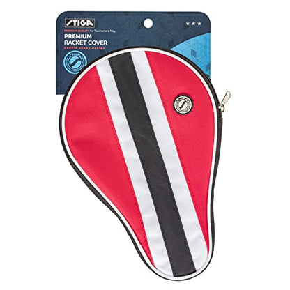 STIGA Ping Pong Paddle Cover - color: Red