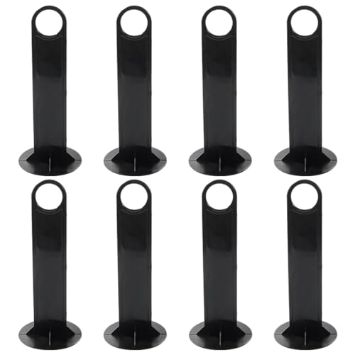 MAGICLULU 8pcs Plastic Racks Storage Practice Saucer Coaching Bottom Pro Equipment for Sturdy Agility Sports Marker Carriers Basketball Disc Handheld Cones Holders Carrying Soccer Training