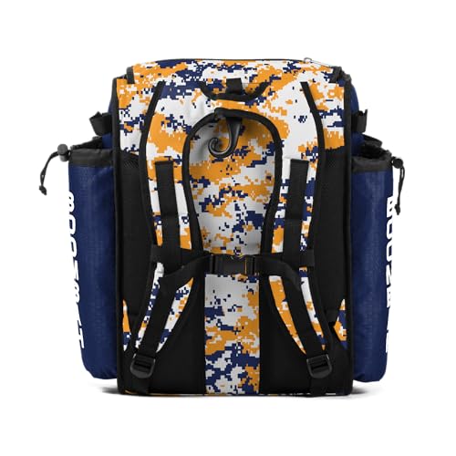 Boombah Mini Superpack Bat Bag Digital Camo Royal Blue/Gold PS-9014-3001C23 RB/GD - color: Royal Blue/Gold_C23