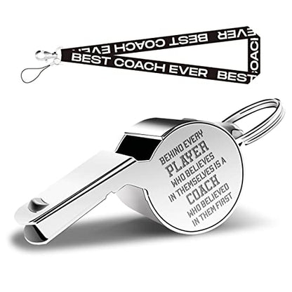 Whistles with Lanyard, Coach Whistle, Gifts, Coach Gifts for Men Women-2