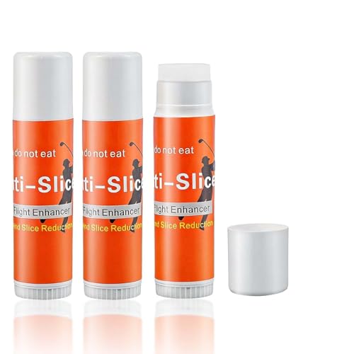 3pcs/6pcs Golf Anti Slice Stick Anti Hook Compound for Clubs Golf Driver Wax Sticks Reduce Slice & Hook Portable Practice Tool Golf Swing Training Accessory for Beginners & Casual Golfers - color: 3pcs