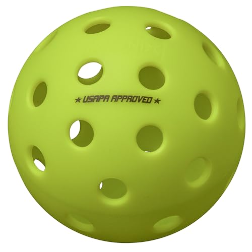 Onix Fuse G2 Outdoor Pickleball Balls USA Pickleball Approved - color: Neon Green, size: 3 Pack