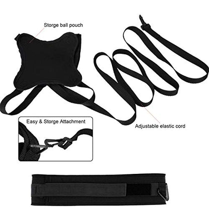 Volleyball Training Equipment Aid Perfect Volleyball Set Solo Practice Serving and Spike Trainer for Beginners & Pro