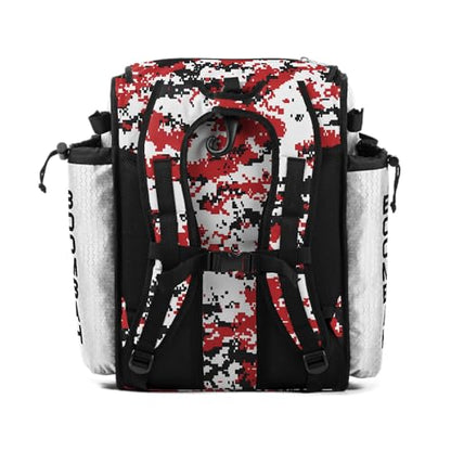 Boombah Mini Superpack Bat Bag Digital Camo White/Red - color: White/Red