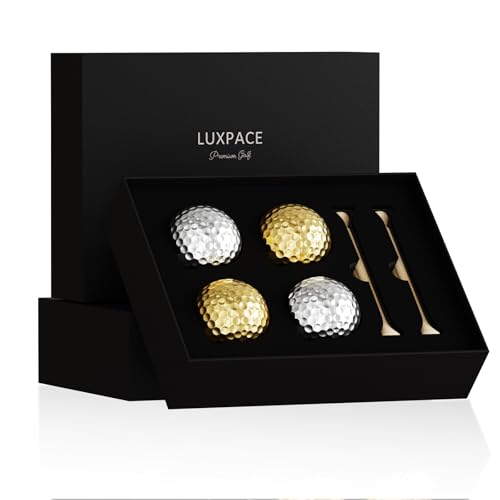 2-Layers Premium Golf Ball - Performance Golf Ball for Distance and Straighter Shots, Personalized Antique Gifts for Men Golf Tees Gift Set