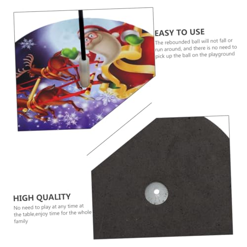 Table Tennis Trainer with Elastic Rod and Stainless Steel Base for Indoor Outdoor Practice Pong Balls Included Sports Racket Training Tool for Adults Enhancing Reflexes and