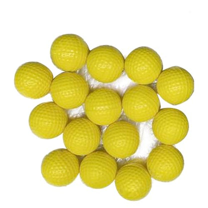 RiToEasysports Golf Balls, 16 Practice Training Golf Balls Set Trajectory with Mesh Bag for Indoor Outdoor Practice