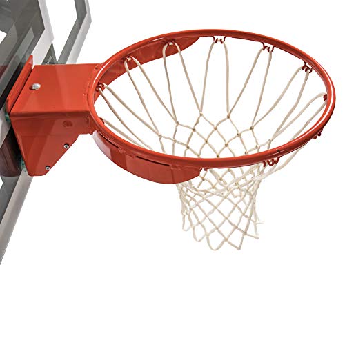 Goalsetter HD Breakaway Single Spring Basketball Rim Includes Mounting Hardware and Nylon Net