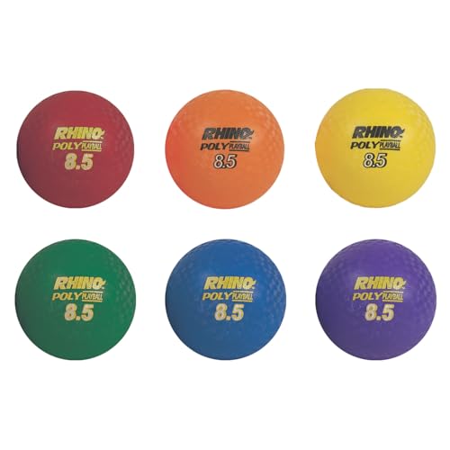 Champion Sports Poly Playground Ball Set - size: 8.5-Inch Diameter