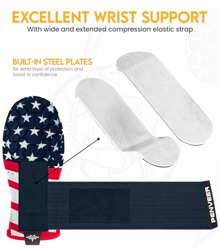 Baseball Sliding Mitt Youth & Adult, Sliding Glove for Baseball, Softball Sliding Guard, Left and Right Hands - color: USA Flag, size: Adult