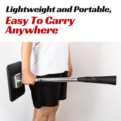 JASCOPRO Portable Batting Tee,Height Adjustable from 25-37 inch Hitting Tee For Baseball and Softball, Easy Assemble Premium Baseball Tee with Rubber Top,Metal Base Softball Tee for Kids/Youths/Adults