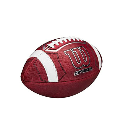 WILSON Omega Official College Football - Official Size, Brown