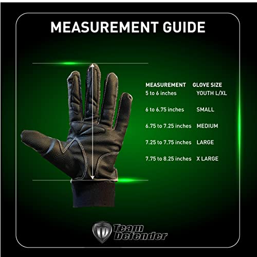 Baseball/Softball Hard Thumb Guard Glove - size: Medium
