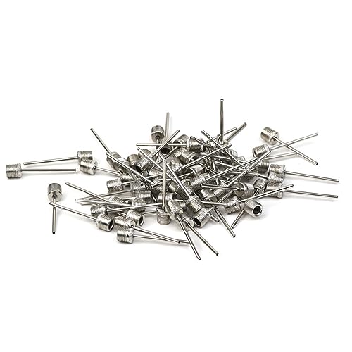 3/6pcs Balls Pumps Inflation Needle Replacement Stainless Steel Air Pumps Needle Basketball Inflating Pins