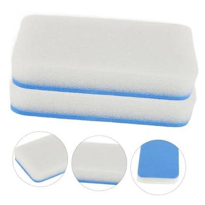 Totority 2pcs Portable Table Tennis Bat Cleaner Kit Lightweight Racket Sponge Brush for Outdoor Paddle Maintenance Removal and Design