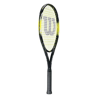 Wilson Energy XL Adult Recreational Tennis Racket - Grip Size 3 - 4 3/8", Yellow/Black