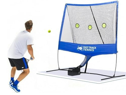 Fast Track Feedback System, Patented GEN2 Tennis Ball Machine for Practice 20 Feeds per min, Portable Tennis Machine with iOS Performance Tracking (Restocking Fee Applies to Returns)