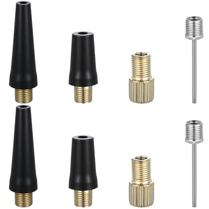 8PCS Needle Inflating Tire Pump Replacement for Portable Tire Inflator Air Compressor Adapter Kit, Ball Needles for Air Pump, Inflatables, Sport Balls, Bicycles,Bike and Inflator Adapter Kit