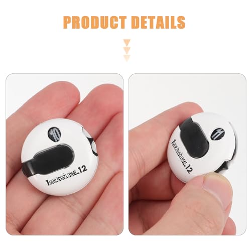 Golf Score Counter Hat Clip Stroke Counter Keeper Portable Lightweight Golf Accessories for Men Women Outdoor Score Tally Training Aid
