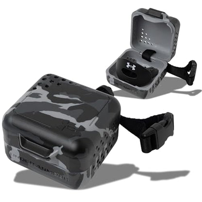 Under Armour Mouth Guard Case. Mouthguard Storage. Keep it Clean and Secure - color: Black Camo