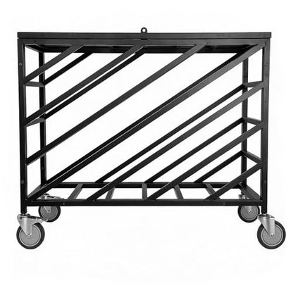 Basketball Storage Bin with Wheels Rolling Exercise Ball Holder with Lockable Lid for Volleyball Gym Recess Soccer Playground