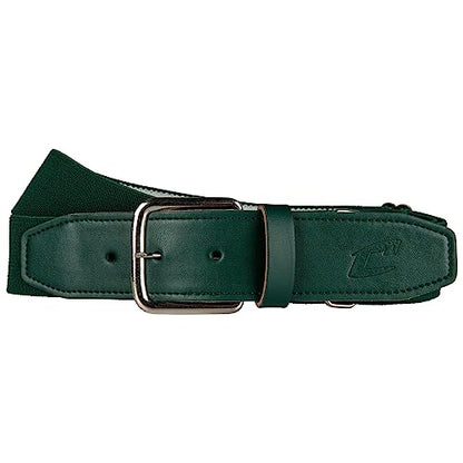 Champro Elastic Baseball Belt with 1.5-Inch Synthetic Tab - color: Forest Green, size: Youth