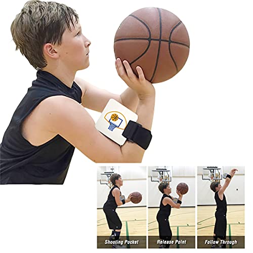 Basketball Shooting Trainer Training Aid Shooting Control Skill Control Improve Equipment Shooting Posture Corrector Muscle Memory Elbow Guide