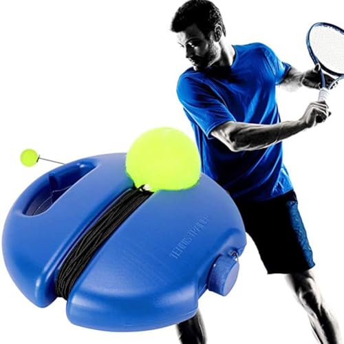 Tennis Trainer - Tennis Ball Training Baseboard,2027 New Tennis Practice Rebounder with String Balls,Portable Tennisball on String for Practice,Multifunctional Tennis Solo PracticeSet for Beginners