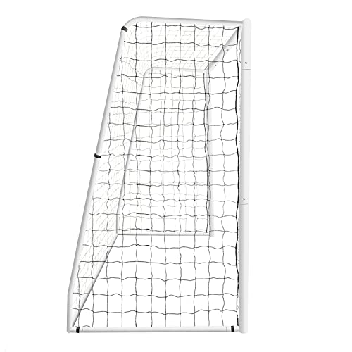 Aoneky 10x6.5ft Backyard Soccer Goal with Net - Alloy Steel Frame, Official 5v5 Size for Family Fun and Practice, Easy Assembly Portable Sports Game