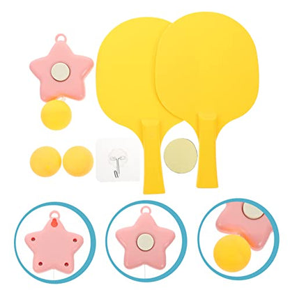 balacoo Table Tennis for Boys and Girls Indoor Hanging Practice Table Interactive Pong Ball Trainer
