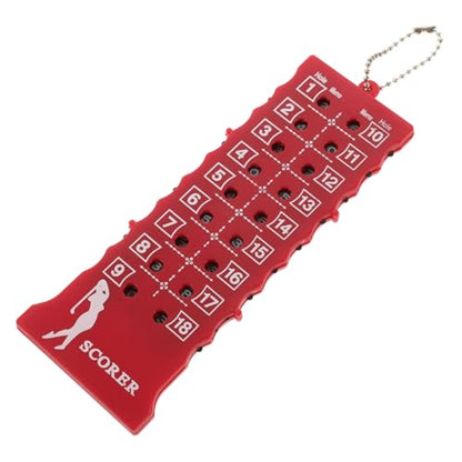 GALPADA Portable Golf Score Counter Compact Stroke Clicker for Golf Course Essential Accessory for Golf Enthusiasts Convenient Scoring Device