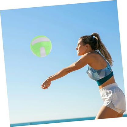 POPETPOP Soft Volleyball for Indoor Training Macaron for Practice and Competitions Engineered for Stability and Easy Identification