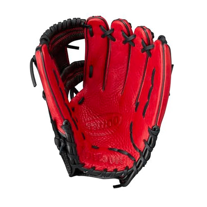 Wilson 2024 A1000 Infield Baseball Gloves - color: Red/Black/White