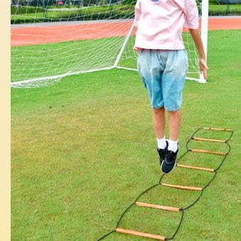 Agility Ladder, Soccer Speed Ladder, Multipurpose Agility Training Equipment, Football Footwork Ladder - size: 6 Grids With Bag