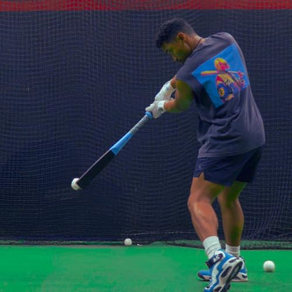 SplitSwing – 4-in-1 Baseball & Softball Swing Trainer – Flat Bat, Split Grip, Half Bat, Underload Batting Aid. Baseball Training For All Levels. Makes Hard Contact Feel Automatic.