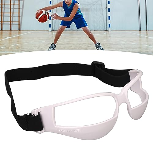 Horoper Basketball Goggles Basketball Training Tool Lightweight Adjustable and Anti Bowing Basketball Dribbling Goggles for Enhanced Skills and Head Protection