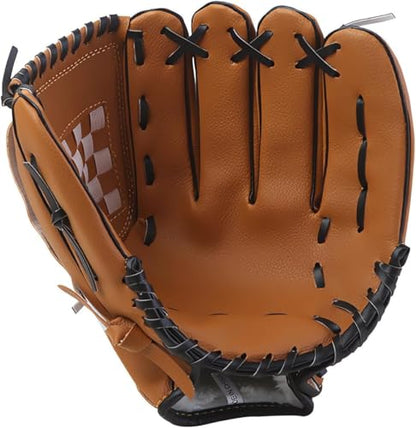 Baseball Glove,Baseball Softball Mitt,Ergonomic Design - Comfortable and Durable Mitt for Kids Youth Adults Training and Beginner
