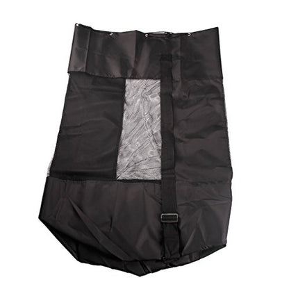 Extra Large Mesh Ball Bag Waterproof Equipment Duffel Bag Heavy Duty Net Ball Shoulder Bag Basketball Volleyball Soccer Rug Ball Football Carrying Bag Tote Storage Sack with Drawstring for 10-15 Balls - color: #1:49cm*130cm / 19" X 51"