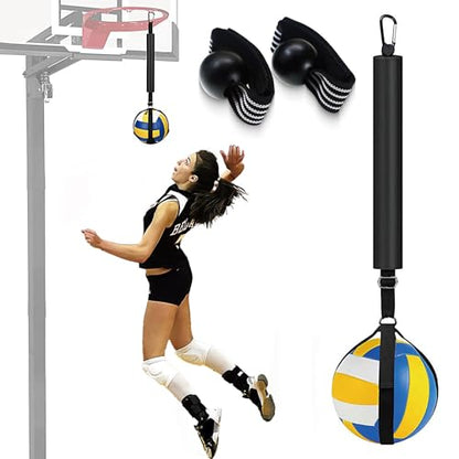 Volleyball Training Volleyball Spike Trainer Nylon Hitting Trainer with Adjustable Straps Reusable Practice Equipment for Training